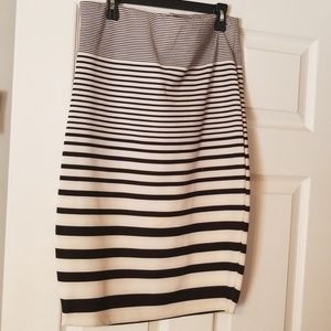 Striped skirt